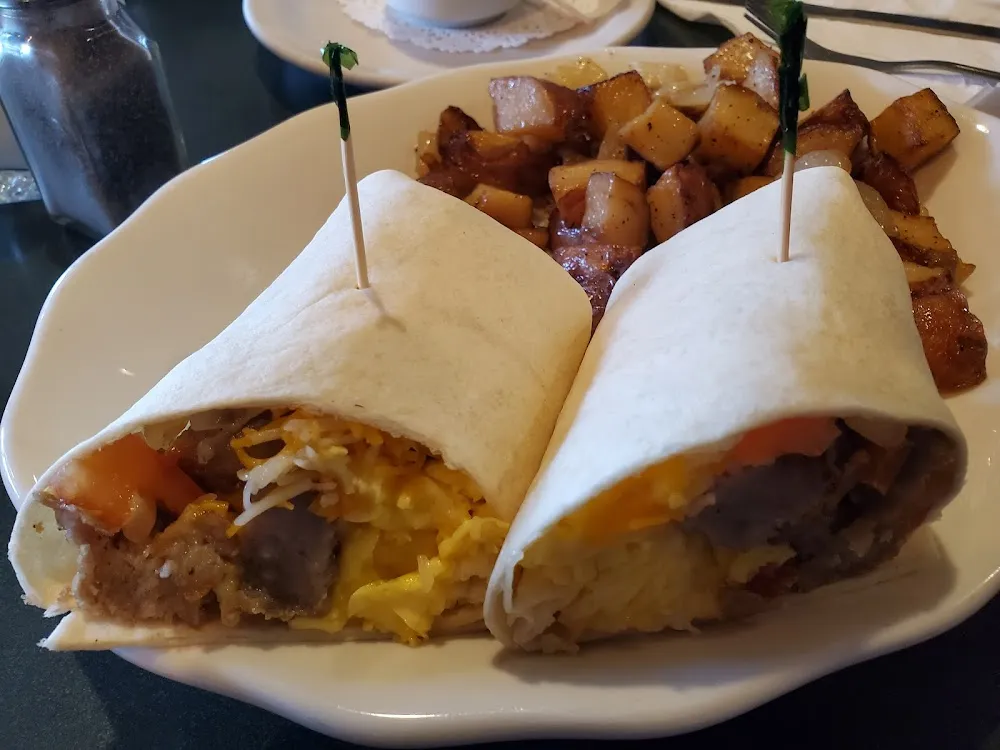Breakfast Burrito with Sausage