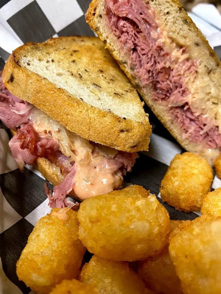 Gourmet Corned Beef Burger