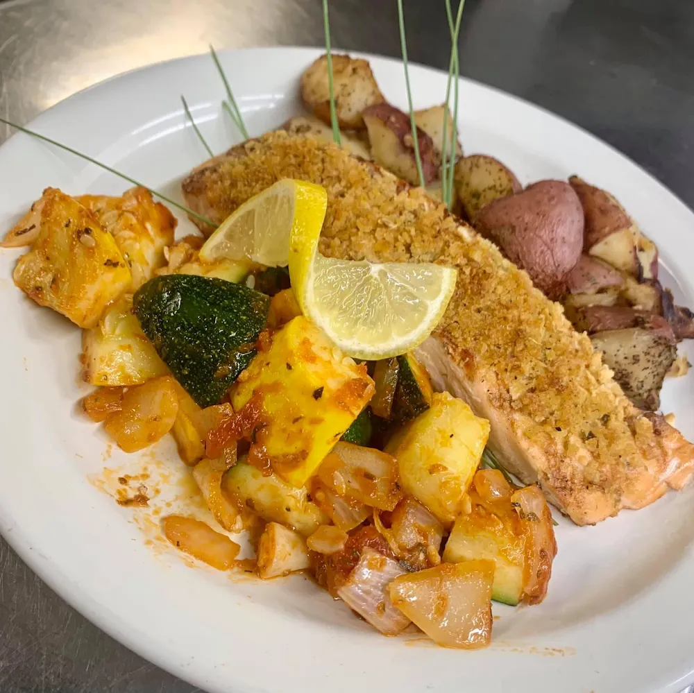 Parmesan Crusted Salmon